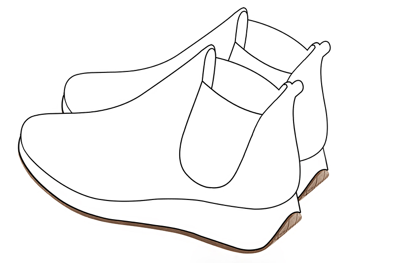 Chaussures et maroquinerie Florence KOOIJMAN - Bloc compensé pour chaussures.